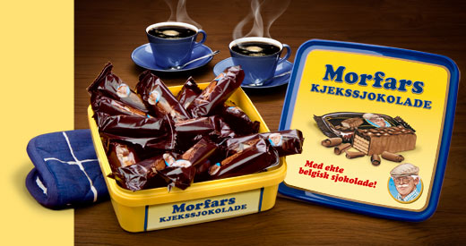 Morfars Kjekssjokolade