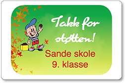 Exempel på kostnadsfria utföranden på etiketter