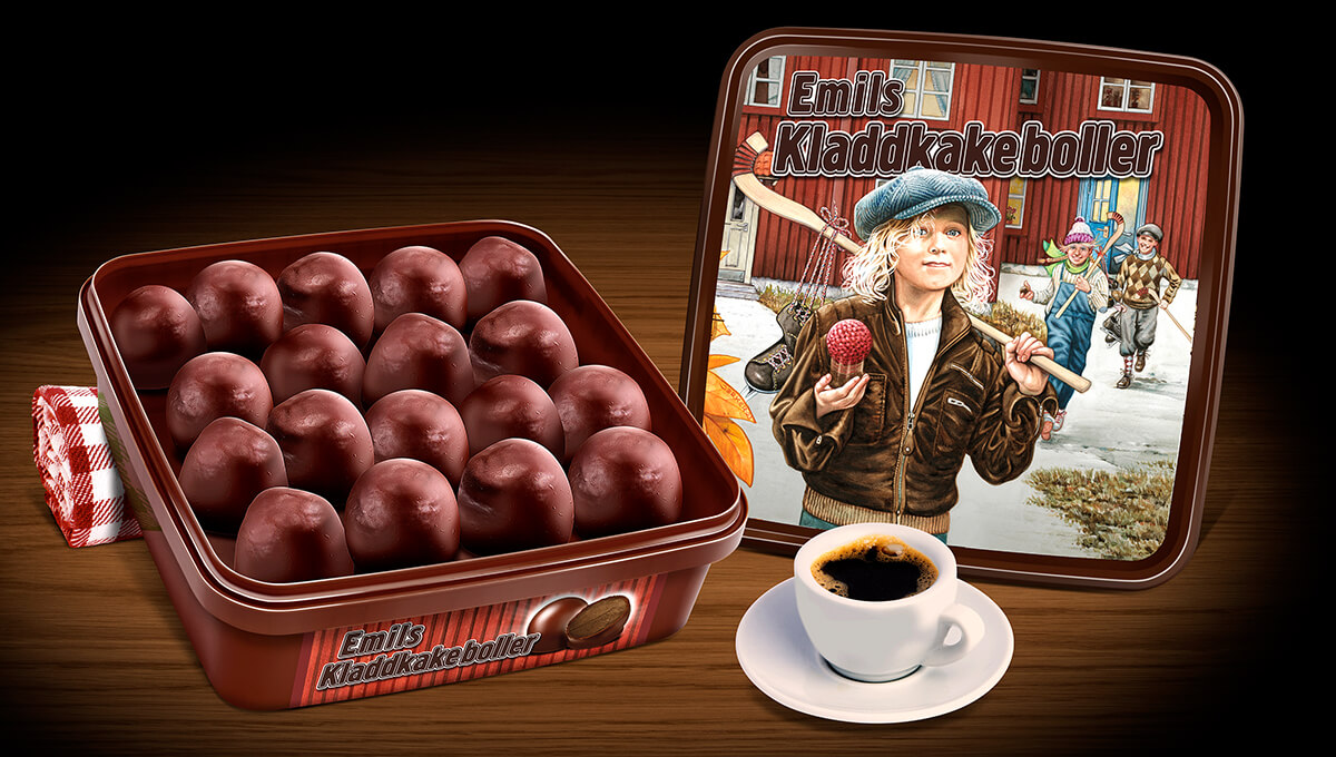 Emils Kladdkakeboller