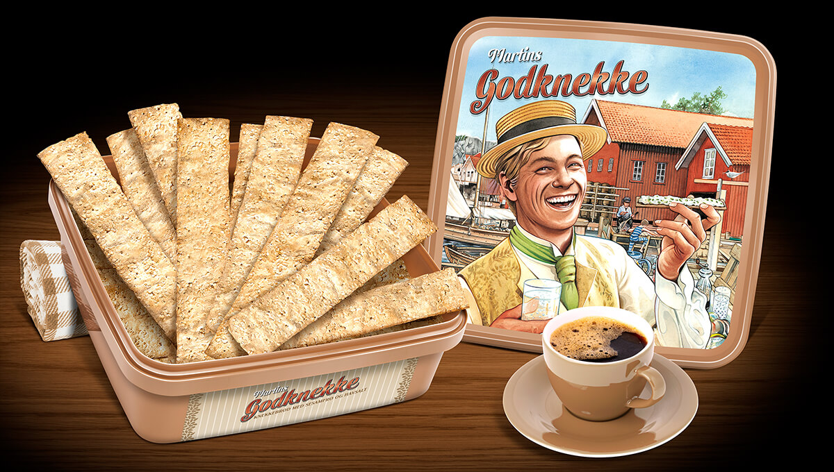Martins Godknekke er meget gode knekkebrød
