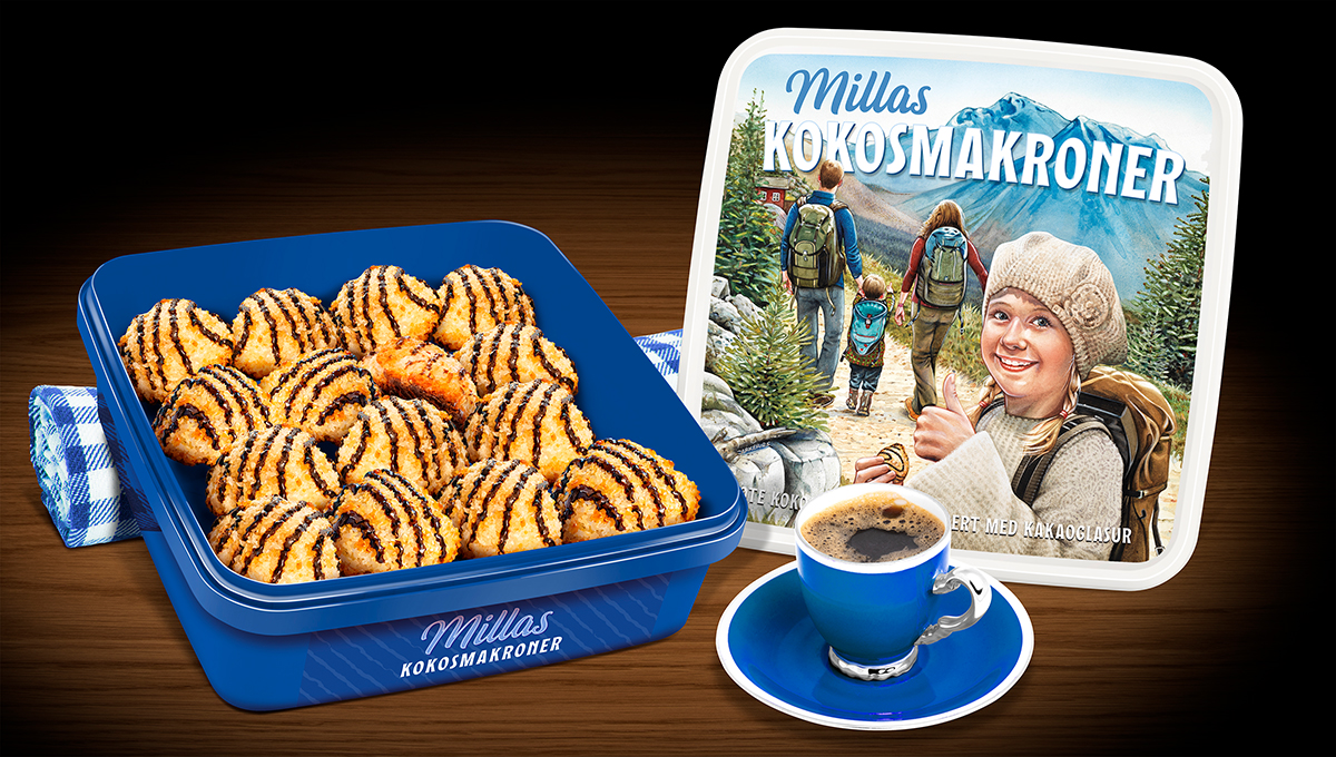 Millas Kokosmakroner