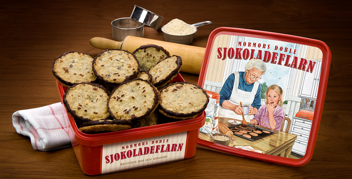 Mormors doble sjokoladeflarn butikk Mormors doble sjokoladeflarn butikk