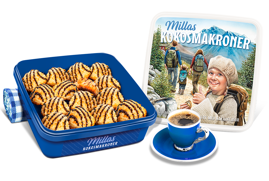 Millas Kokosmakroner