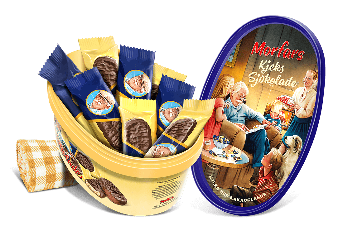 Morfars Kjekssjokolade