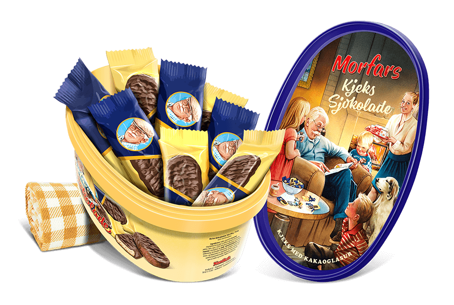 Morfars Kjekssjokolade
