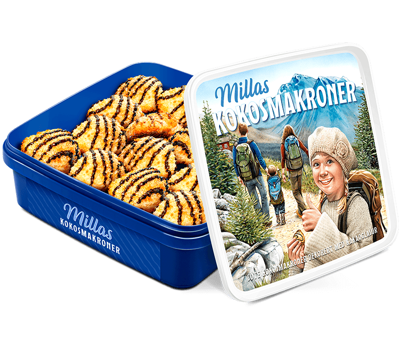 Millas Kokosmakroner