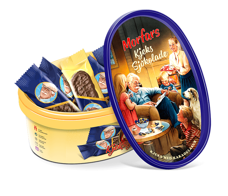 Sprø, gylne kjeks med kakaoglasur, et perfekt mellommåltid for koselige pauser. Perfekte til kaffen, på tur eller når du bare vil unne deg noe ekstra godt.