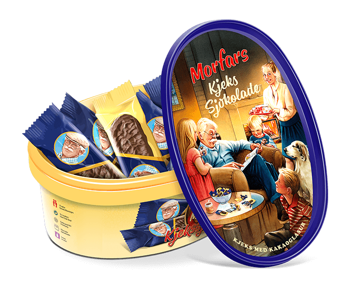 Sprø, gylne kjeks med kakaoglasur, et perfekt mellommåltid for koselige pauser. Perfekte til kaffen, på tur eller når du bare vil unne deg noe ekstra godt.