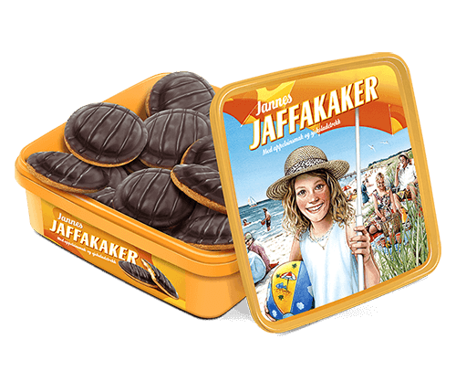 Jannes Jaffakaker er nydelige kaker med appelsinsmak og sjokoladetrekk.